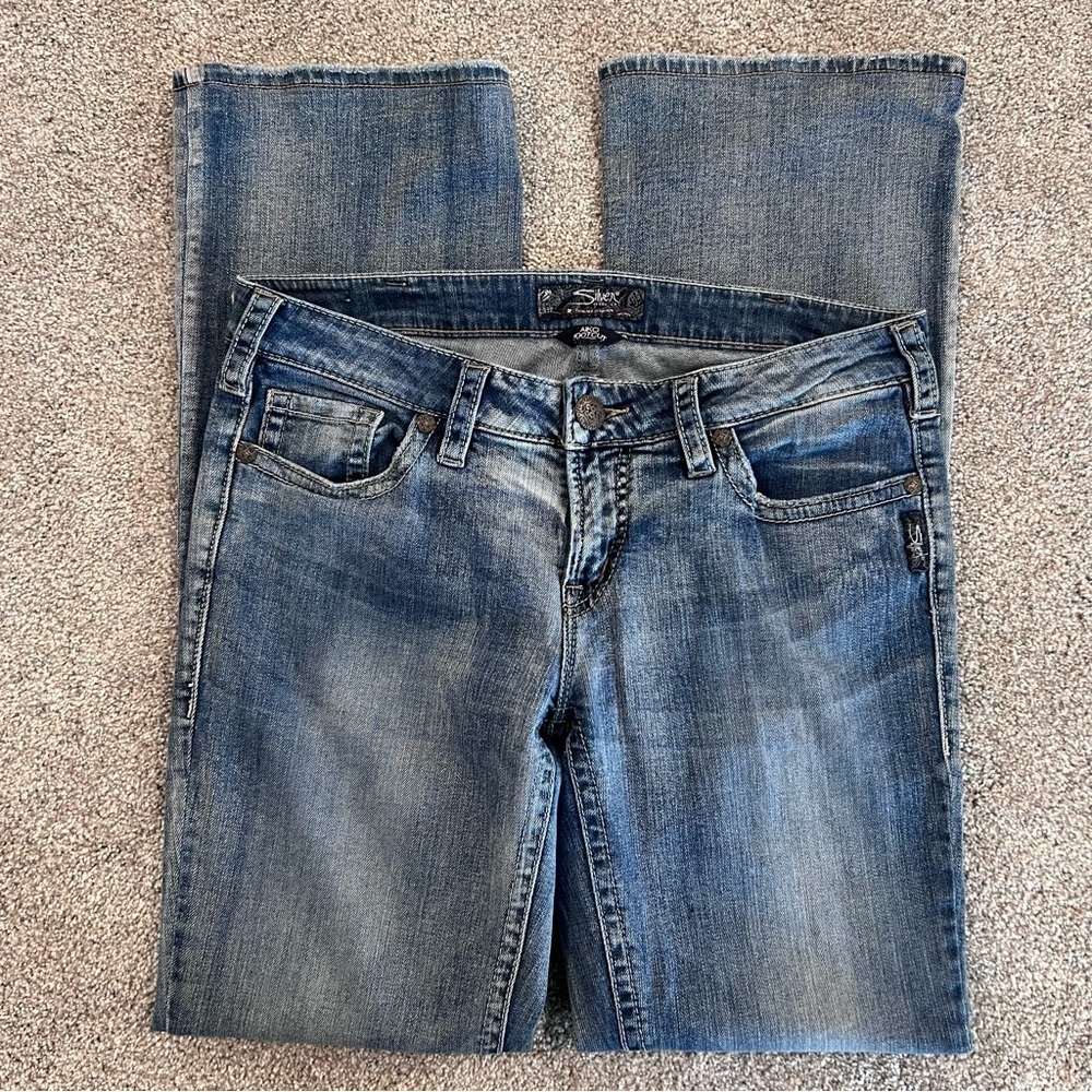 Silver Jeans Co Aiko Boot Cut Jean Pants Denim Blue Women’s Size W30 / L33 - Picture 16 of 16